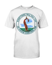 FISHING - CHOOSE SOMETHING FUN Premium Fit Mens Tee thumbnail