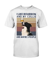 Bourbon and Collie Classic T-Shirt front