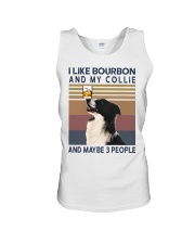Bourbon and Collie Unisex Tank thumbnail