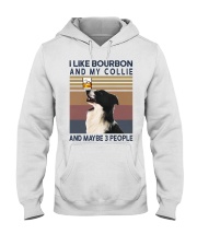 Bourbon and Collie Hooded Sweatshirt thumbnail