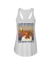 Bourbon and Shetland Sheep Ladies Flowy Tank thumbnail