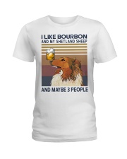 Bourbon and Shetland Sheep Ladies T-Shirt thumbnail