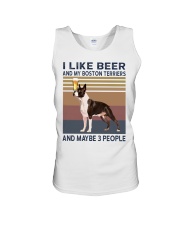 beer and Boston Terriers hp Unisex Tank thumbnail