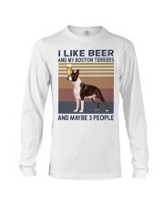 beer and Boston Terriers hp Long Sleeve Tee thumbnail