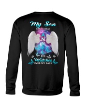 My Son is My Guardian Angel Crewneck Sweatshirt thumbnail