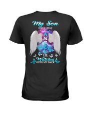 My Son is My Guardian Angel Ladies T-Shirt thumbnail