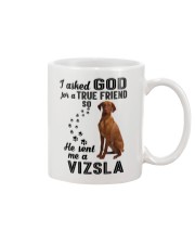 Vizsla Asked God Mug thumbnail