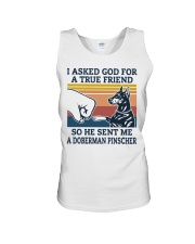 true friend Doberman Pinscher Unisex Tank thumbnail