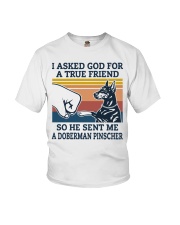 true friend Doberman Pinscher Youth T-Shirt thumbnail