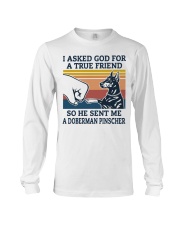 true friend Doberman Pinscher Long Sleeve Tee thumbnail