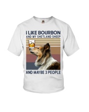 Bourbon and Shetland Sheep kp Youth T-Shirt thumbnail