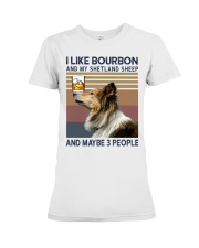 Bourbon and Shetland Sheep kp Premium Fit Ladies Tee thumbnail