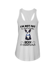 I m not fat sexy Boston Terriers Ladies Flowy Tank thumbnail