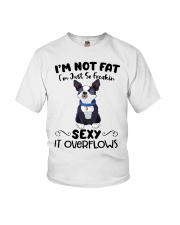 I m not fat sexy Boston Terriers Youth T-Shirt thumbnail