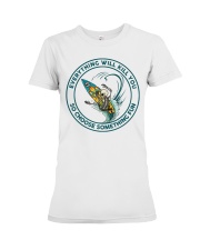 SURFING - CHOOSE SOMETHING FUN Premium Fit Ladies Tee thumbnail