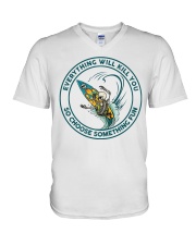 SURFING - CHOOSE SOMETHING FUN V-Neck T-Shirt thumbnail