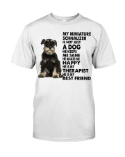 My Miniature Schnauzer Classic T-Shirt front