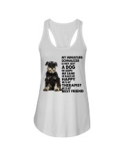 My Miniature Schnauzer Ladies Flowy Tank thumbnail