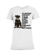 My Miniature Schnauzer Premium Fit Ladies Tee thumbnail