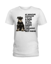 My Miniature Schnauzer Ladies T-Shirt thumbnail