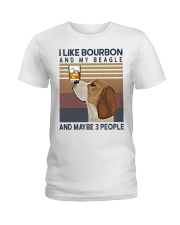 Bourbon and Beagle Ladies T-Shirt thumbnail