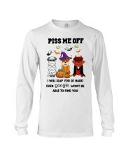 PISS ME OFF Miniature Schnauzer Long Sleeve Tee thumbnail