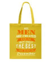 The Best Are Born In December Tote Bag front
