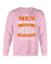 The Best Are Born In September Crewneck Sweatshirt front