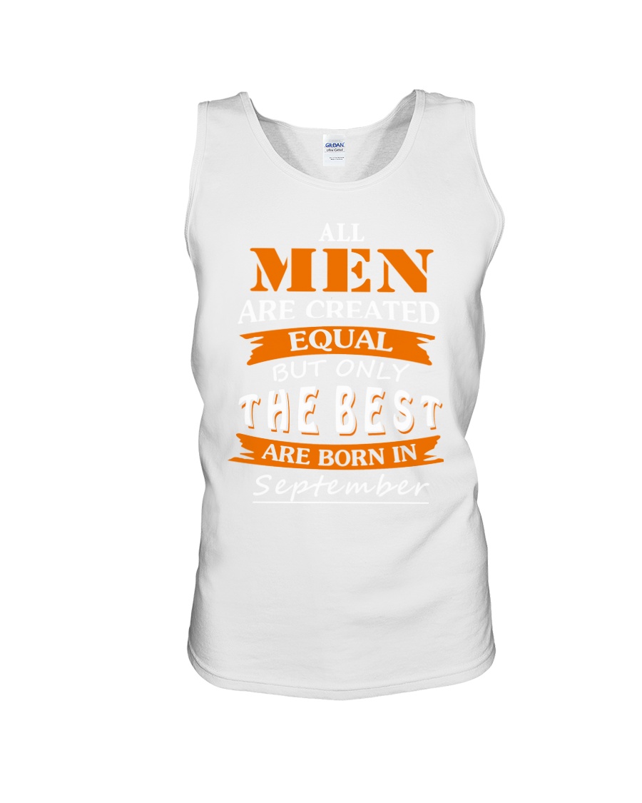 The Best Are Born In September Unisex Tank