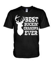 Best Bucking Grandpa Ever Tshirt 2Rfmc Funny shirt V-Neck T-Shirt thumbnail