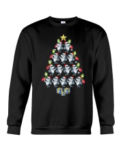 Santa Shark Xmas Tree Tshirt Elf Shark Funny Tee f Crewneck Sweatshirt thumbnail