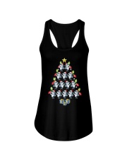 Santa Shark Xmas Tree Tshirt Elf Shark Funny Tee f Ladies Flowy Tank thumbnail
