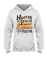 Hocus Pocus I need Coffee to Focus Hooded Sweatshirt thumbnail