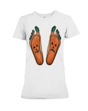 Halloween Feet - holiday of terror Premium Fit Ladies Tee thumbnail