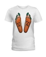 Halloween Feet - holiday of terror Ladies T-Shirt thumbnail
