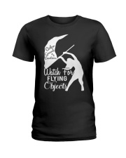 Color Guard Caution Watch Ladies T-Shirt thumbnail