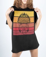 Vintage Sunset Native American Classic T-Shirt custom-t-shirts-classic-lifestyle-front-437
