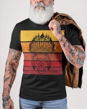 Vintage Sunset Native American Classic T-Shirt custom-t-shirts-classic-lifestyle-front-449