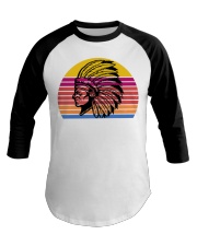 Vintage Sunset Native American Baseball Tee tile