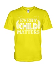 Every Child Matters V-Neck T-Shirt tile