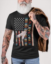 Native American Flag Classic T-Shirt custom-t-shirts-classic-lifestyle-front-449