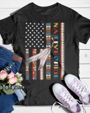 Native American Flag Classic T-Shirt custom-t-shirts-classic-lifestyle-front-453