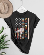 Native American Flag Classic T-Shirt custom-t-shirts-classic-lifestyle-front-464