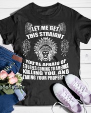 NATIVE AMERICAN Classic T-Shirt custom-t-shirts-classic-lifestyle-front-453