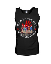MISSING & MURDERED.INDIGENOUS WOMEN Unisex Tank tile