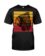 Vintage Sunset Native American Classic T-Shirt front