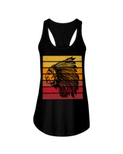 Vintage Sunset Native American Ladies Flowy Tank tile