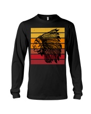 Vintage Sunset Native American Long Sleeve Tee tile
