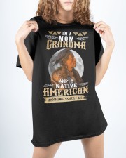 I'M A MOM GRANDMA AND A NATIVE AMERICAN NOTHING SCACES ME Classic T-Shirt custom-t-shirts-classic-lifestyle-front-437