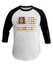I WAS NOT BORN IN AMERICA - AMERICA WAS BORN ON MY LAND Baseball Tee tile